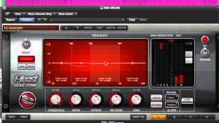 TRackS Custom Shop Quad Comp and Quad Lim Mixing and Mastering Tutorial [upl. by Steck]