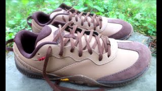 Merrell Trail Glove 6 Leather Review amp On feet test [upl. by Nave]