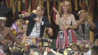 Prince William and Kate Middleton dancing [upl. by Assetal]