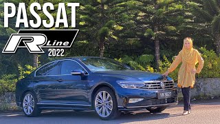 Volkswagen Passat RLine 2022 Review  Boleh pergi 900KM per Tank [upl. by Eimile]