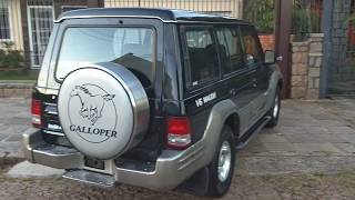 VENDIDO  HYUNDAI GALLOPER EXCEED 4X4 V6 1998  TOTALMENTE ORIGINAL [upl. by Ahsitul521]