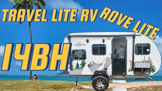 2025 Travel Lite 14BH Rove Lite RV Lightweight Trailer 14BHTL travellite rovelite traveltrailer [upl. by Gianina]