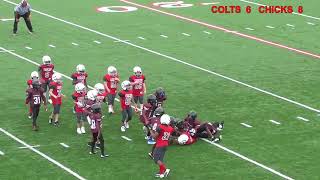 4TH GRADE SMC COLTS VS BLYTHEVILLE CHICKASAWS 91424 [upl. by Inesita671]