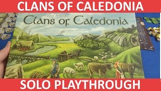 Clans of Caledonia  Solo Playthrough [upl. by Hahnert]