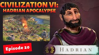 Civilization VI Hadrian Apocalypse  Ep 20 [upl. by Nivrae]