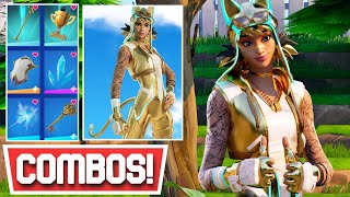 NEW BEST TIME BREAKER RENEGADE LYNX SKIN COMBOS FORTNITE OG PASS  Fortnite [upl. by Tezile]