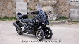 KYMCO CV3  Présentation du scooter 3 roues le plus puissant de sa catégorie [upl. by Dj]