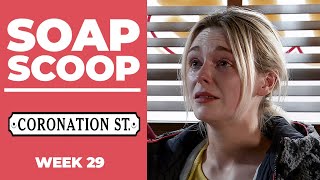 Coronation Street spoilers for July 1519 Lauren’s return drama [upl. by Alehcim]