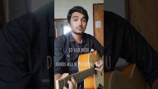 Chaina Meye  Hridoy Khan  Guiter chords amp rhythm hridoykhan guitercover chainameye [upl. by Spohr]