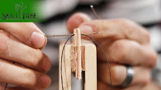 How to Saddle Stitch Leather [upl. by Arodnap126]