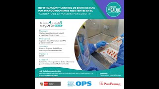 DÍA 1 VIGILANCIA EPIDEMIOLÓGICA DE IAAS E INVESTIGACIÓN DE BROTES POR GÉRMENES [upl. by Aidile]