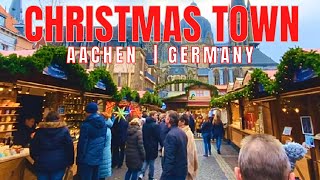 🎄AACHEN CHRISTMAS MARKET TOUR  Kerstmarkt Aken Duitsland 🇩🇪 [upl. by Seen240]