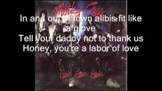 Motley Crue  Bad Boy Boogie LYRICS ON SCREEN [upl. by Julissa]