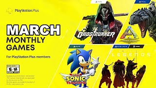 OFFICIAL PS PLUS Monthly Games For PlayStation Plus Members  March 2022 [upl. by Mill948]