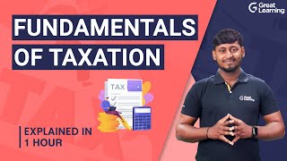 Fundamentals of Taxation  Income Tax Act 1961  Person Section 231  Great Learning [upl. by Ime]