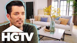 Jonathan amp Drew Scott Compete In The Stunning Living Room Challenge  Brother vs Brother [upl. by Idleman]