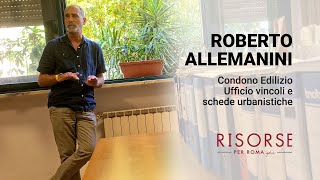 Roberto Allemanini  Condono edilizio vincoli e schede urbanistiche  15092023 [upl. by Ihtac]