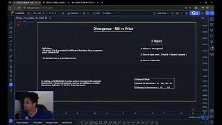 Divergence RSI vs Price [upl. by Eintrok]