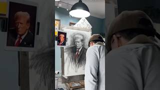 Amazing art  Great artwork  Donald Trump Sketch art artwork [upl. by Blakely]