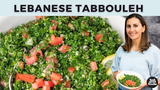 Lebanese Tabbouleh Salad  Great Ramadan Recipe [upl. by Dalia]