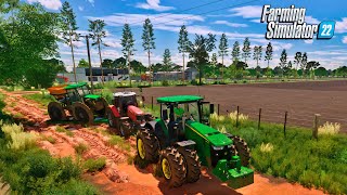 Vida de arrozeiro no mapa Terras do sul  Farming simulator 22 [upl. by Andri]