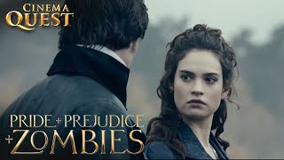 Pride And Prejudice And Zombies  Elizabeth Comes To Darcys Rescue  Cinema Quest [upl. by Griff]