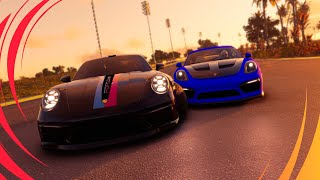 Porsche duo race with Wali2011 [upl. by Eenaej143]