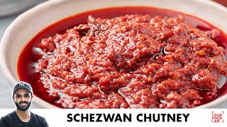 Schezwan Sauce Recipe  Never buy Schezwan Sauce again  बाज़ार जैसी शेजवान चटनी  Chef Sanjyot Keer [upl. by Leind]