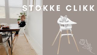 stokke clikk high chair review [upl. by Asilec]