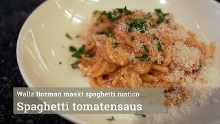 De beste amp simpelste spaghetti met tomatensaus [upl. by Vaasta]