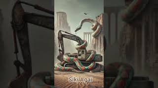 Al Travel Discovery  White Python vs Jeep  Amazon Jungle trending shorts art ai [upl. by Orelia]