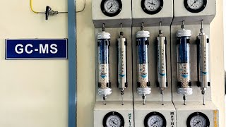 Gas Chromatography Demonstration  GCMS  Gas Chromatography Mass Spectrometry  Chromatography [upl. by Albric597]