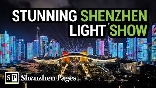 China UNCUT Experience the Full Glory of the Shenzhen Light Show in One Shot 🇨🇳 [upl. by Maclaine]