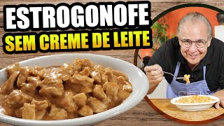 Estrogonofe de Frango sem Creme de Leite do Chef Taico [upl. by Worrell941]