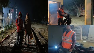 Railway Group  D Work at Night  रेलवे में आने से पहले देख लो  Night Duty Gateman amp Trackman etc [upl. by Nacim]