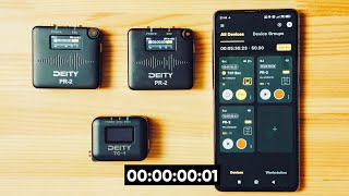 ТАЙМКОД от DEITY 32 bit рекордеры Deity PR2 и генераторприемник Timecode Deity TC1 [upl. by Dira31]