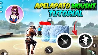 ApelapatoGo Movement Trick Tutorial  Movement Speed Trick  Apelapato Trick  Free Fire  FF [upl. by Liemaj]