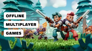 Top 15 Best OFFLINE Multiplayer Games for Android amp iOS – SplitScreen amp Local Coop [upl. by Lyrrad]