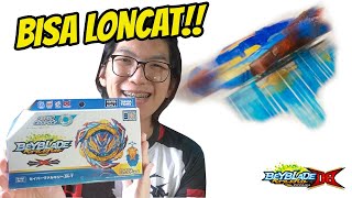 BEYBLADE INI BISA LONCAT Unboxing Savior Valkyrie  Beyblade Burst Indonesia [upl. by Atirabrab577]