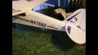 Hobbyzone Supercub fixing a Broken tail section [upl. by Colvert]