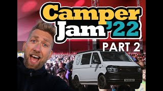 Camper Jam Festival 2022  PART 2  VW T6 Pop Top Adventure [upl. by Bowerman]