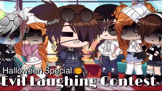 Halloween Special 🎃  Afton Family  Evil Laughing Contest  Gacha Club [upl. by Gerladina]