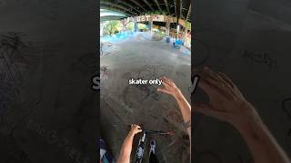 NO SCOOTERS 🚫🛴😡 shorts scooters skatepark sports gopro [upl. by Kcorb]