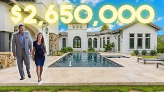 TOUR THIS LUXURIOUS HOME IN ANAQUA SPRINGS 25508 Creekside Cove  San Antonio Luxury Tours [upl. by Apicella229]