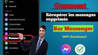 Comment récupérer les messages supprimés surMessager 2024  Récupérer Facebook supprimémessages [upl. by Tillio]