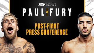 Jake Paul vs Tommy Fury  POSTFIGHT PRESS CONFERENCE [upl. by Laddy663]