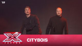 Citybois synger ’Kærlighed Gør Blind’ Live  X Factor 2020  TV 2 [upl. by Renado]