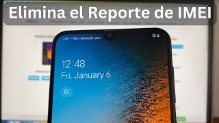 Quitar reporte de IMEI en Cualquier Red y Teléfono [upl. by Harlie]