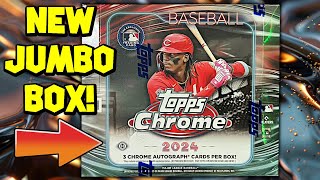 NEW 2024 TOPPS CHROME JUMBO BOX OPENING [upl. by Ly795]