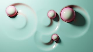 Satisfying Project in blender 36مشروع بسيط وممتع في برنامج بلندر [upl. by Aisylla562]